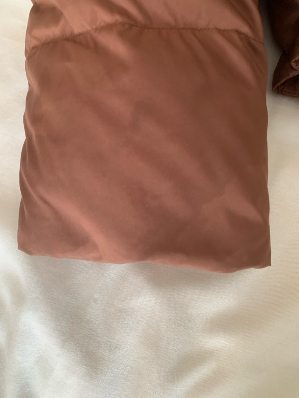 Lululemon Wunder Puff Super-Cropped Jacket - Roasted Brown - Size 6 - Picture 8 of 16